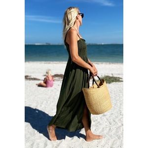 Emerson Fry Santiago Sundress M/L Moss